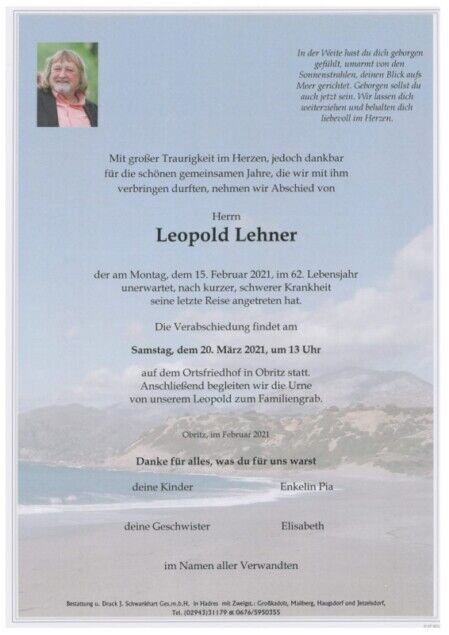 Pate Leopold Lehner Leopold Lehner
